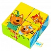 Игрушка мягкие кубики-пазл “Три Кота” (Собери Карамельку)-3