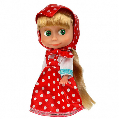 Кукла "Маша" из мультика "Маша и Медведь", 15 см
